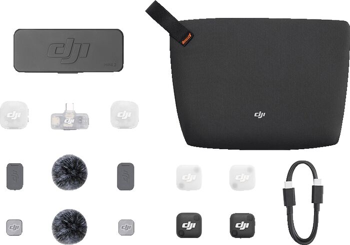 DJI Mic Mini 2 þráðlaus hljóðnemi