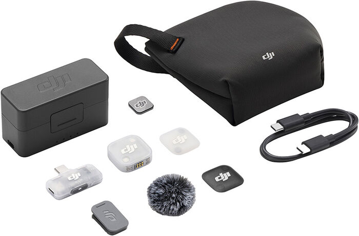 DJI Mic Mini 2 þráðlaus hljóðnemi