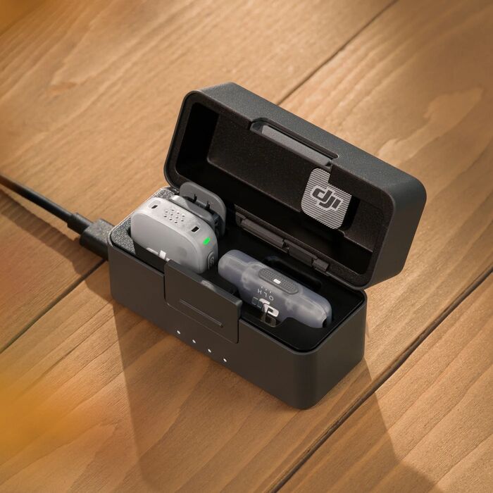 DJI Mic Mini 2 hleðsluhulstur (1 TX + 1 Mobile RX)