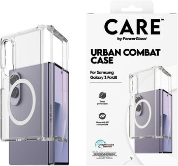PanzerGlass CARE Galaxy Z Fold8 Urban segulhulstur - Glært