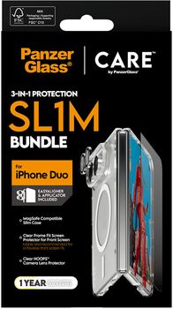 PanzerGlass CARE iPhone Duo 3-í-1 pakki