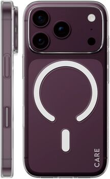 PanzerGlass CARE iPhone 18/17 Pro SL1M MagSafe símahulstur - Glært