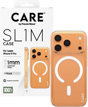 CARE iPhone 17 Pro SL1M MagSafe símahulstur - Glært