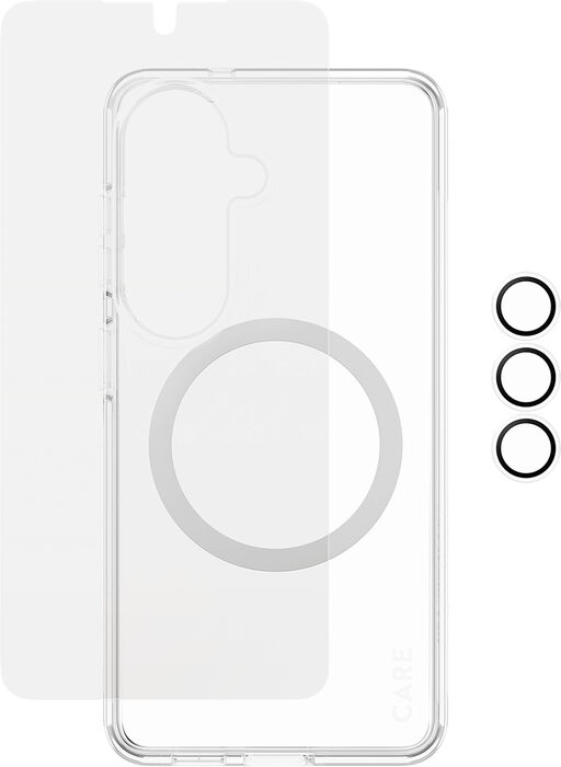 PanzerGlass Care Samsung S26 3-í-1 pakki