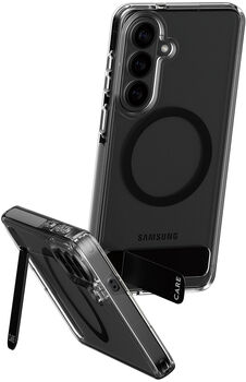 PanzerGlass Care Samsung S26+ símahulstur með standi - Glært