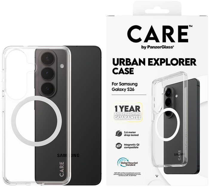 CARE Samsung Galaxy S26 Ultra Urban MagSafe símahulstur - Glært