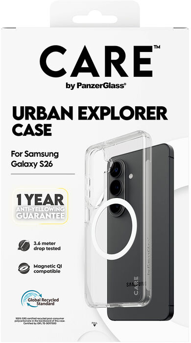 CARE Samsung Galaxy S26 Ultra Urban MagSafe símahulstur - Glært