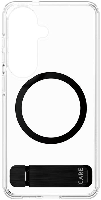 PanzerGlass Care Samsung S26 símahulstur með standi - Glært