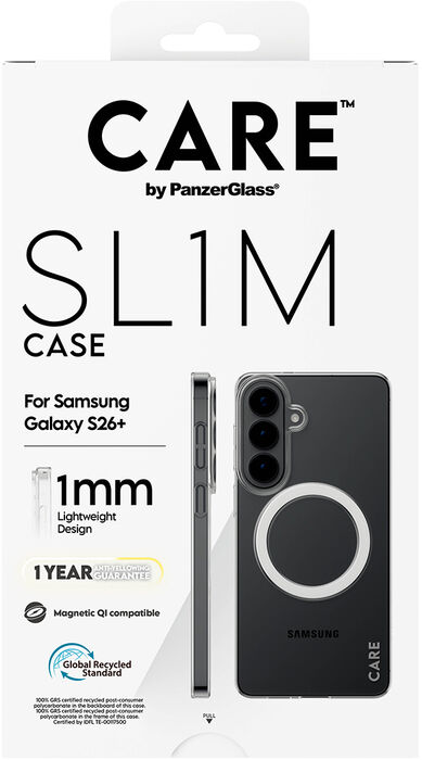 CARE Samsung Galaxy S26+ SL1M MagSafe símahulstur - Glært