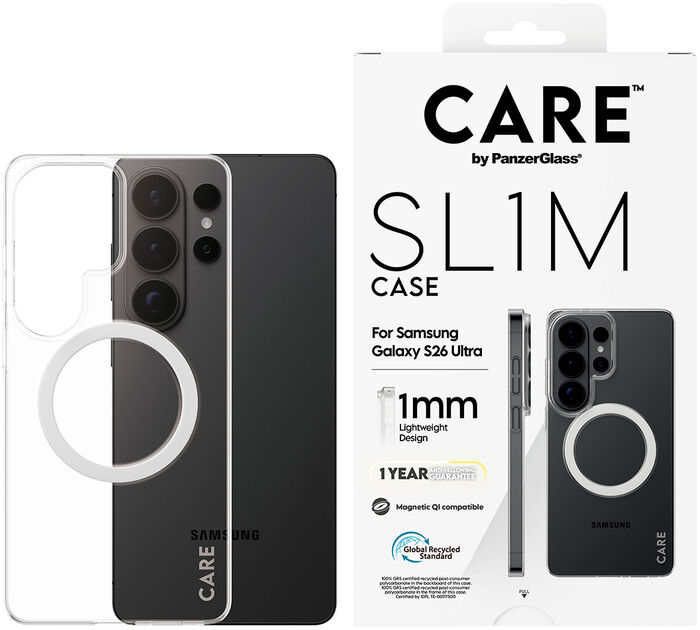 CARE Samsung Galaxy S26+ SL1M MagSafe símahulstur - Glært