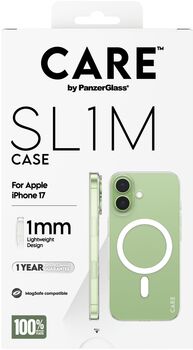 CARE iPhone 17 SL1M MagSafe símahulstur - Glært