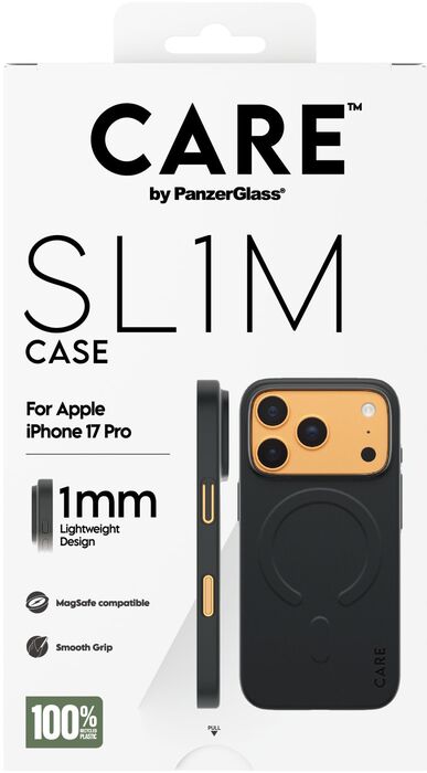 CARE iPhone 17 Pro SL1M MagSafe símahulstur - Svart