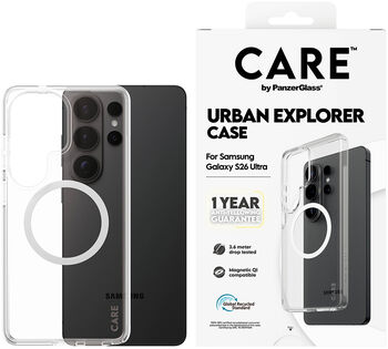 CARE Samsung Galaxy S26 Ultra Urban MagSafe símahulstur - Glært