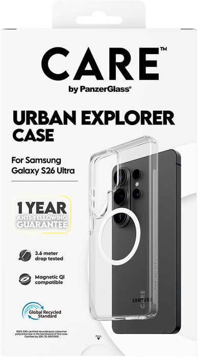 CARE Samsung Galaxy S26 Ultra Urban MagSafe símahulstur - Glært