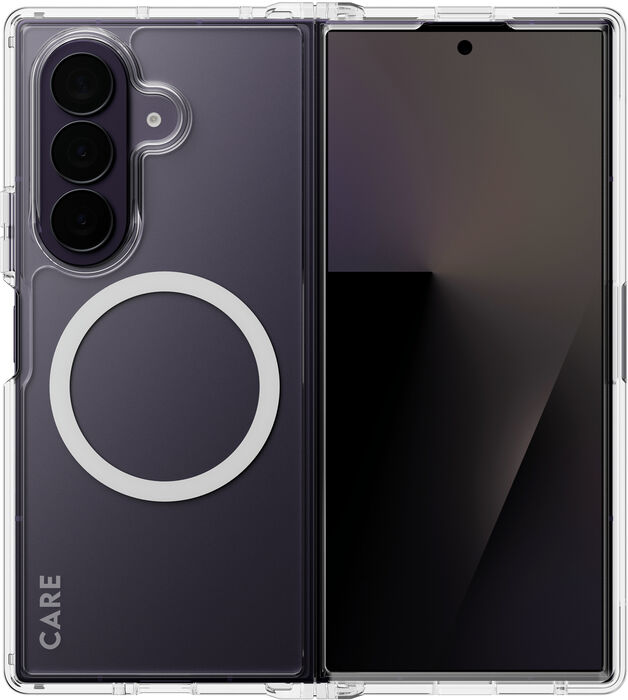 CARE Galaxy Z Fold8 Ultra/Fold7 Urban Combat segulhulstur - Glært