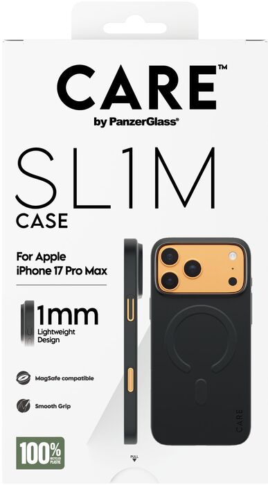 CARE iPhone 17 Pro Max SL1M MagSafe símahulstur - Svart