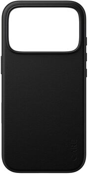 PanzerGlass CARE iPhone 18/17 Pro vegan leður símahulstur - Svart