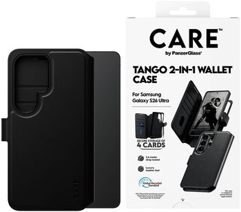 CARE Samsung Galaxy S26 Ultra Tango símaveski - Svart
