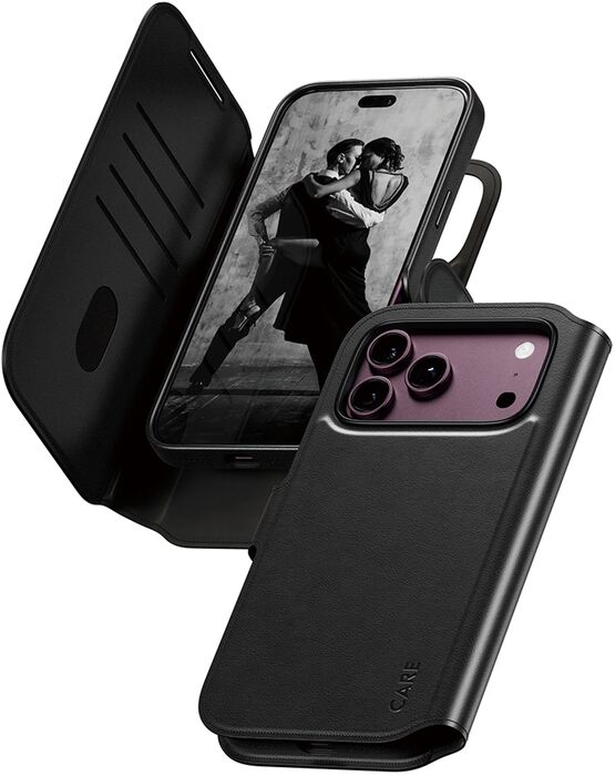 PanzerGlass CARE iPhone 18/17 Pro Max Tango símaveski - Svart