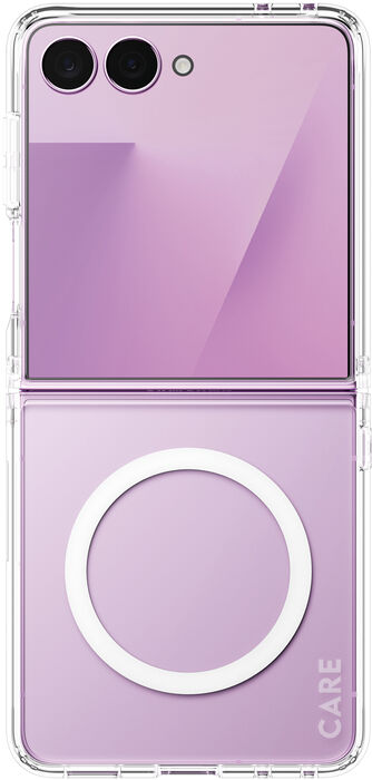 PanzerGlass CARE Samsung Galaxy Z Flip8 Urban Combat segulhulstur - Glært