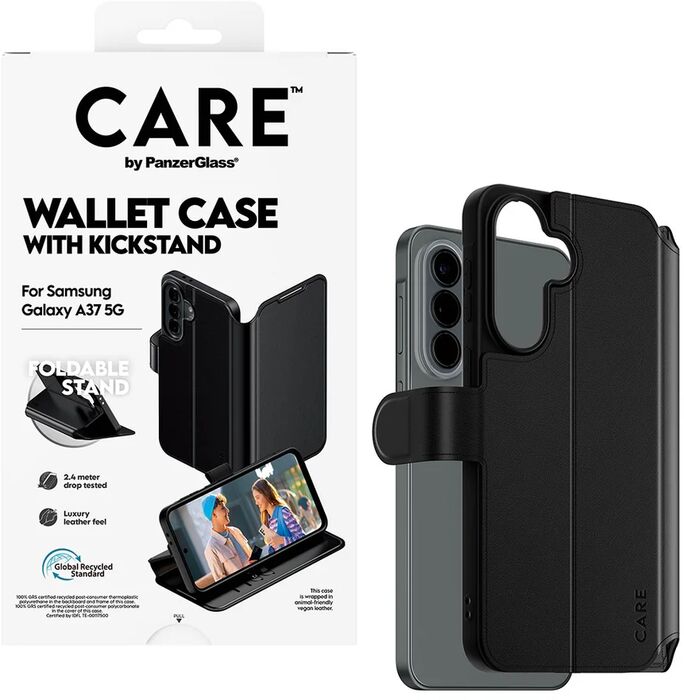 PanzerGlass Care Samsung Galaxy A37 símaveski - Svart
