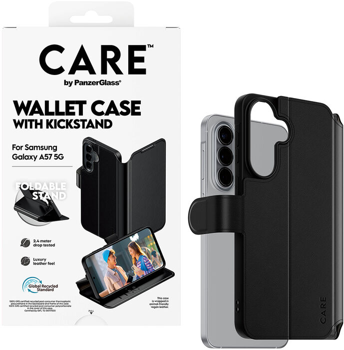 PanzerGlass Care Samsung Galaxy A57 símaveski - Svart