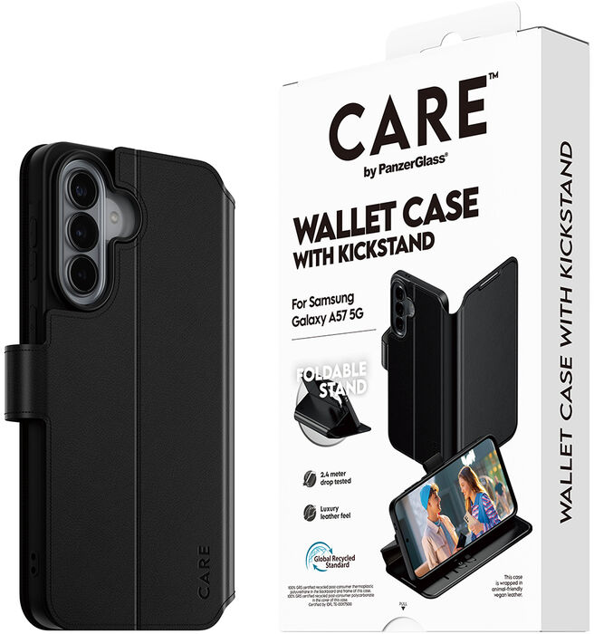 PanzerGlass Care Samsung Galaxy A57 símaveski - Svart