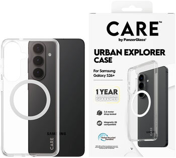CARE Samsung Galaxy S26+ Urban MagSafe símahulstur - Glært