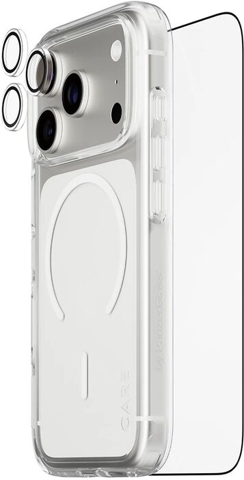 PanzerGlass CARE iPhone 18 Pro 3-í-1 pakki