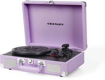Crosley Cruiser Deluxe plötuspilari - Ljósfjólublár