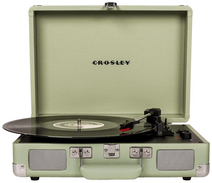Crosley Cruiser Plus plötuspilari - Grænn