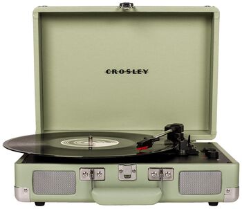 Crosley Cruiser Plus plötuspilari - Grænn