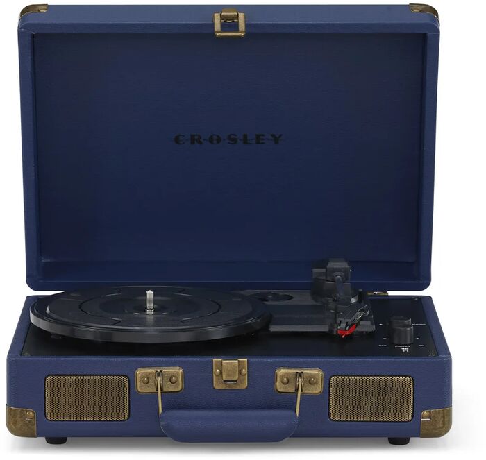 Crosley Cruiser Deluxe plötuspilari - Dökkblár