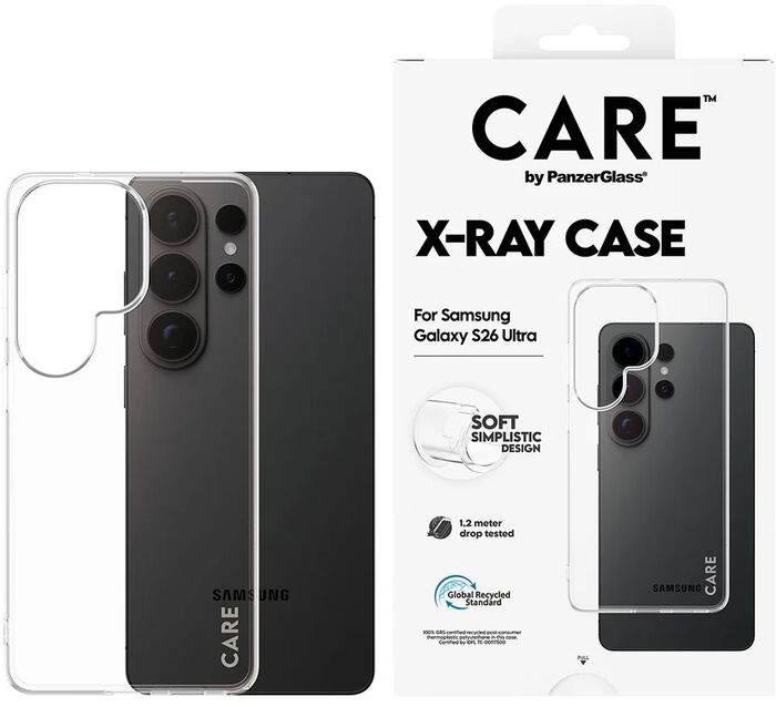 CARE Galaxy A57 X-Ray símahulstur - Glært