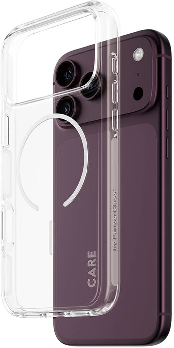 PanzerGlass CARE iPhone 18/17 Pro Max Urban Combat símahulstur - Glært