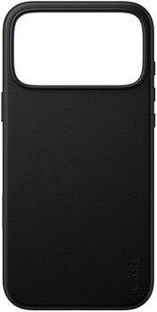 PanzerGlass CARE iPhone 18/17 Pro Max vegan leður símahulstur - Svart