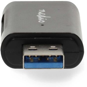 Nedis USB-A og USB-C minniskortalesari