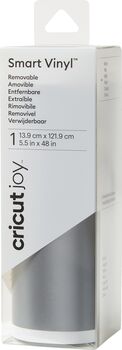 Cricut Joy fjarlæganlegur Smart Vinyl 14x122 cm - Silfur
