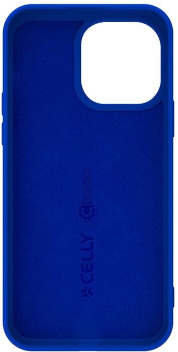 Celly Cromo iPhone 15 Pro símahulstur - Blátt 