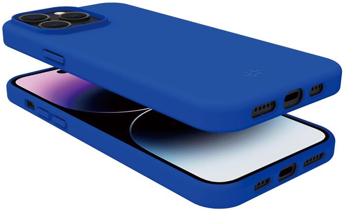 Celly Cromo iPhone 15 Pro Max símahulstur - Blátt 