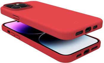 Celly Cromo iPhone 15 Pro Max símahulstur - Rautt 