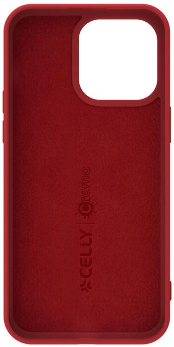 Celly Cromo iPhone 15 Pro Max símahulstur - Rautt 
