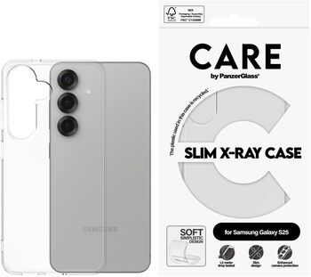 PanzerGlass Care Samsung S25 X-Ray símahulstur - Glært