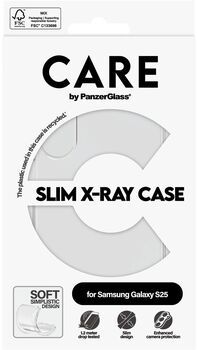PanzerGlass Care Samsung S25 X-Ray símahulstur - Glært