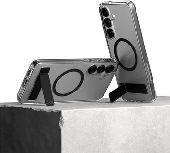 PanzerGlass Care Samsung S25+ símahulstur með standi - Glært