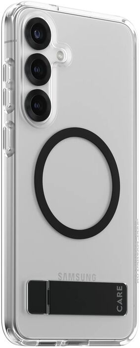 PanzerGlass Care Samsung S25+ símahulstur með standi - Glært