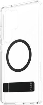 PanzerGlass Care Samsung S25 Ultra símahulstur með standi - Glært