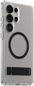 PanzerGlass Care Samsung S25 Ultra símahulstur með standi - Glært