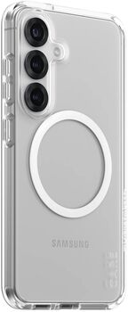 PanzerGlass Care Samsung S25 Urban Combat símahulstur - Glært