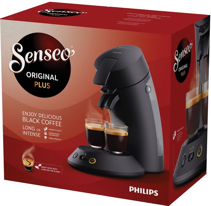 Philips Senseo Original Plus púðakaffivél - Svört